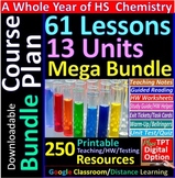 Chemistry Course Plan: 250-Resource Whole Year Mega Bundle