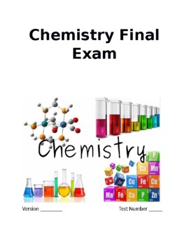 Preview of Chemistry Course Pretest or Final Exam