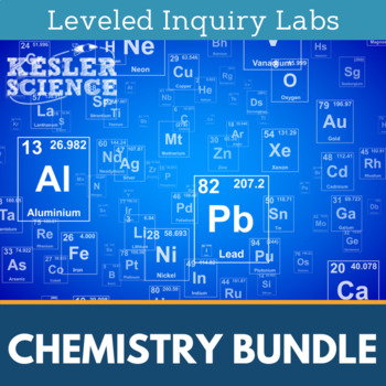 Preview of Chemistry - Differentiated Middle School Hands-on Inquiry Lab Bundle