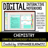 Chemistry Digital Interactive Notebook | Google Slides | M