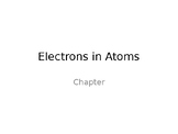 Chemistry Electron Configuration & Models