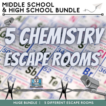 Preview of Chemistry Escape Room Collection