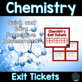 Chemistry Exit Tickets (Exit Slips)