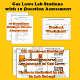 Chemistry: Gas Laws Lab Stations with Post-lab Assessment