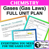 Chemistry Gases (Gas Laws) Full Unit Plan (PowerPoint, HW,
