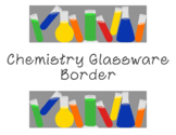 Chemistry Glassware Bulletin Board Border Beakers Lab Prin