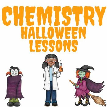 Preview of Chemistry Halloween Fun Fall Labs for High School Science