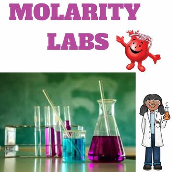Preview of Chemistry High School Fun Molarity and Solutions Labs problems