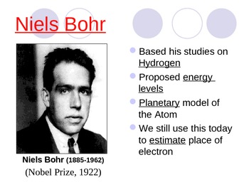 Preview of Chemistry - History of the Atom (Scientists)