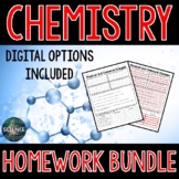 Chemistry Homework Bundle