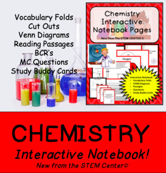 Preview of Chemistry Interactive Notebook - Distance Learning Friendly