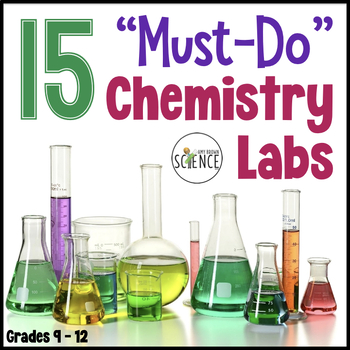 Preview of Chemistry Lab Bundle Density Periodic Table Reactions Stoichiometry Moles Atoms