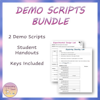 Preview of Chemistry Labs & Demo Scripts Bundle
