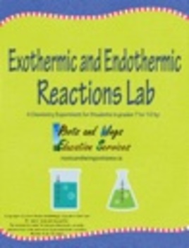 Preview of Chemistry Lab: Exothermic and Endothermic Chemical Reactions Experiment
