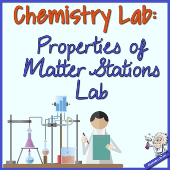 Preview of Chemistry Lab: Properties of Matter Stations Lab
