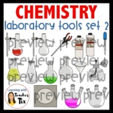Chemistry Laboratory Tools Set 2 Clip Art