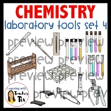 Chemistry Laboratory Tools set 4 Clip Art