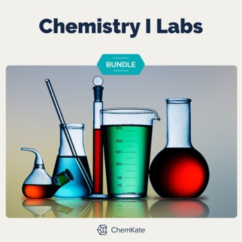 Preview of Chemistry Labs Activity Bundle - mix of editable, print and digital labs