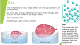 Chemistry - Matter - Gas Laws - Powerpoint and Worksheet