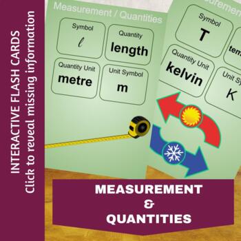 Preview of Chemistry Measurement Flash Cards 