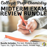 CP Chemistry Midterm Review BUNDLE