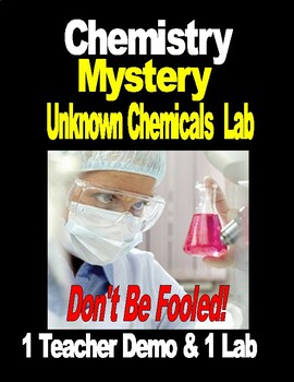 Preview of Chemistry Mystery Unknown Chemicals Lab