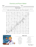 Chemistry & Physics Word Search