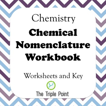 Preview of Chemistry Problems:Nomenclature Workbook, Naming Chemicals Worksheets