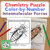 Chemistry Puzzle Color by Number Intermolecular Forces
