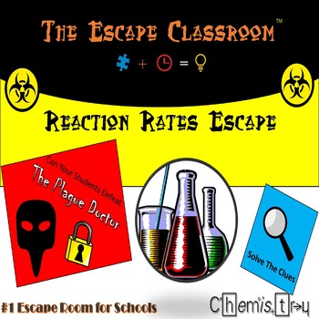 Preview of Chemistry: Reaction Rates Escape Room | The Escape Classroom