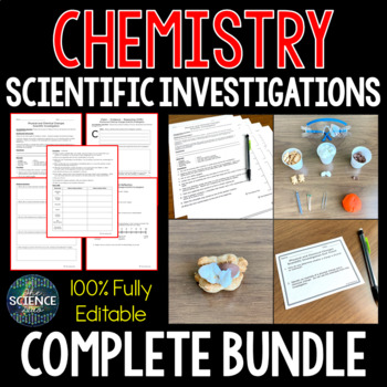 Preview of Chemistry Science Investigations Bundle