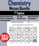 Chemistry: Science Maze Bundle