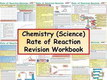Preview of Chemistry (Science) Rate of Reaction Revision Workbook