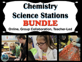 Chemistry Science Stations Bundle (online/group collaborat