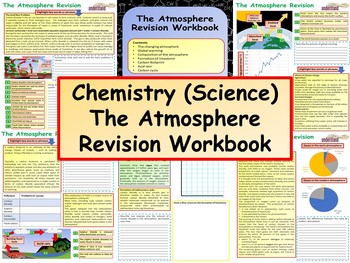 Preview of Chemistry (Science) The Atmosphere Revision Workbook