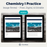Chemistry Self-grading Digital, Editable Printable Pixelat