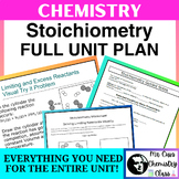 Chemistry Stoichiometry Full Unit Plan (PowerPoint, HW, Re