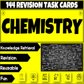 Preview of Chemistry Science High school Task Card Bundle