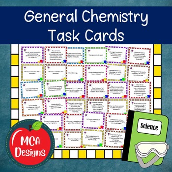 Preview of Chemistry Task Cards