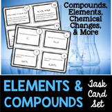 Chemistry Task Cards #2: Compounds & Elements