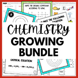 CHEMISTRY Dominos, Escape Rooms & Task Cards Activity GROW