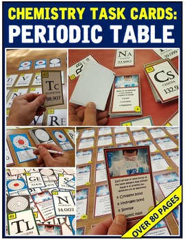 Preview of Chemistry Task Cards: Periodic Table