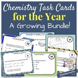 Chemistry Task Cards for the Year- Print & Digital- A Grow