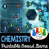 Chemistry Themed Board Game - Editable Cards