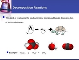 Chemistry - Types of Reactions