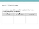 Chemistry Uncerntainty in Data & Sig Figs PowerPoint Lesson