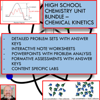 Preview of Chemistry Unit Bundle - Chemical Kinetics for High School Chemistry!