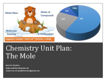 Preview of Chemistry Unit Plan 11: The Mole (Measuring Matter)