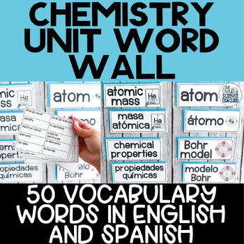 Preview of Chemistry Unit Word Wall