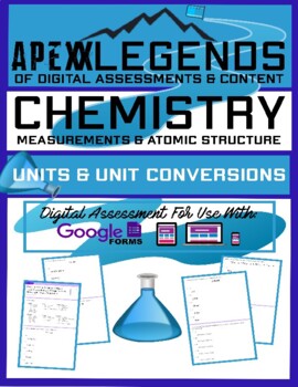 Preview of Chemistry - Units & Unit Conversions: Practice Examination - Google Form #1
